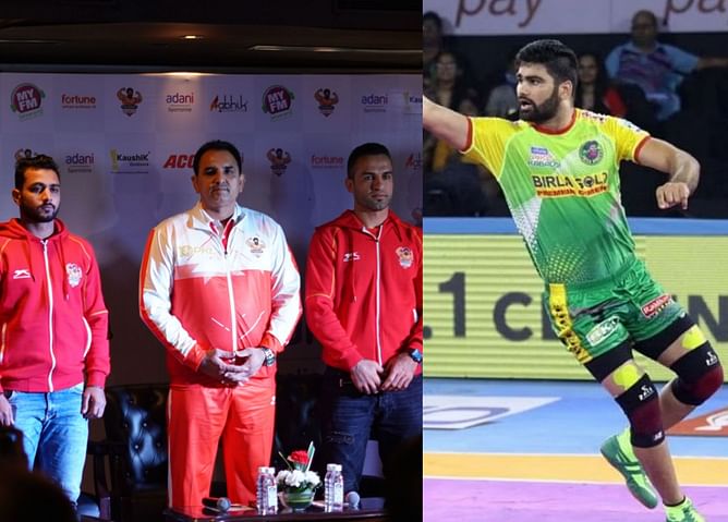 "मैं PKL में Pardeep Narwal का रिकॉर्ड तोड़ना चाहता हूं"- Pro Kabaddi 2023 से पहले Gujarat Giants के उपकप्तान ने क्या कहा?