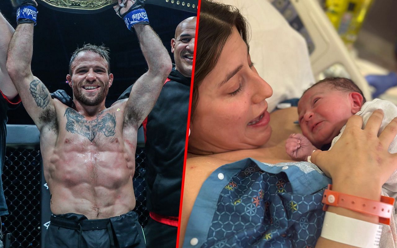 Jarred Brooks and his wife welcome their baby daughter Naomi Mae into the world.