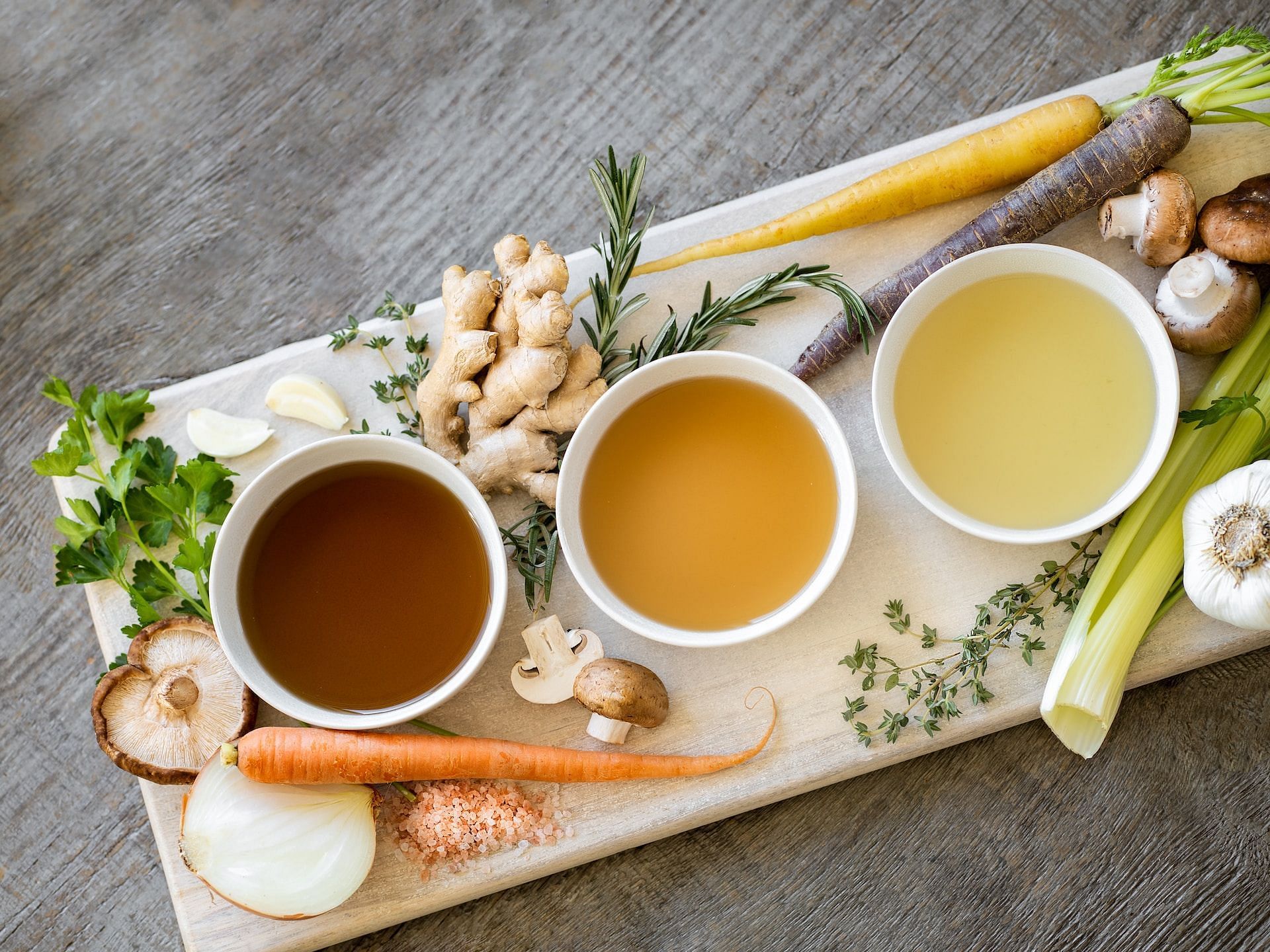 Bone broth is among the healthiest drinks to boost the immune system. (Image via Unsplash/Bluebird Provisions)
