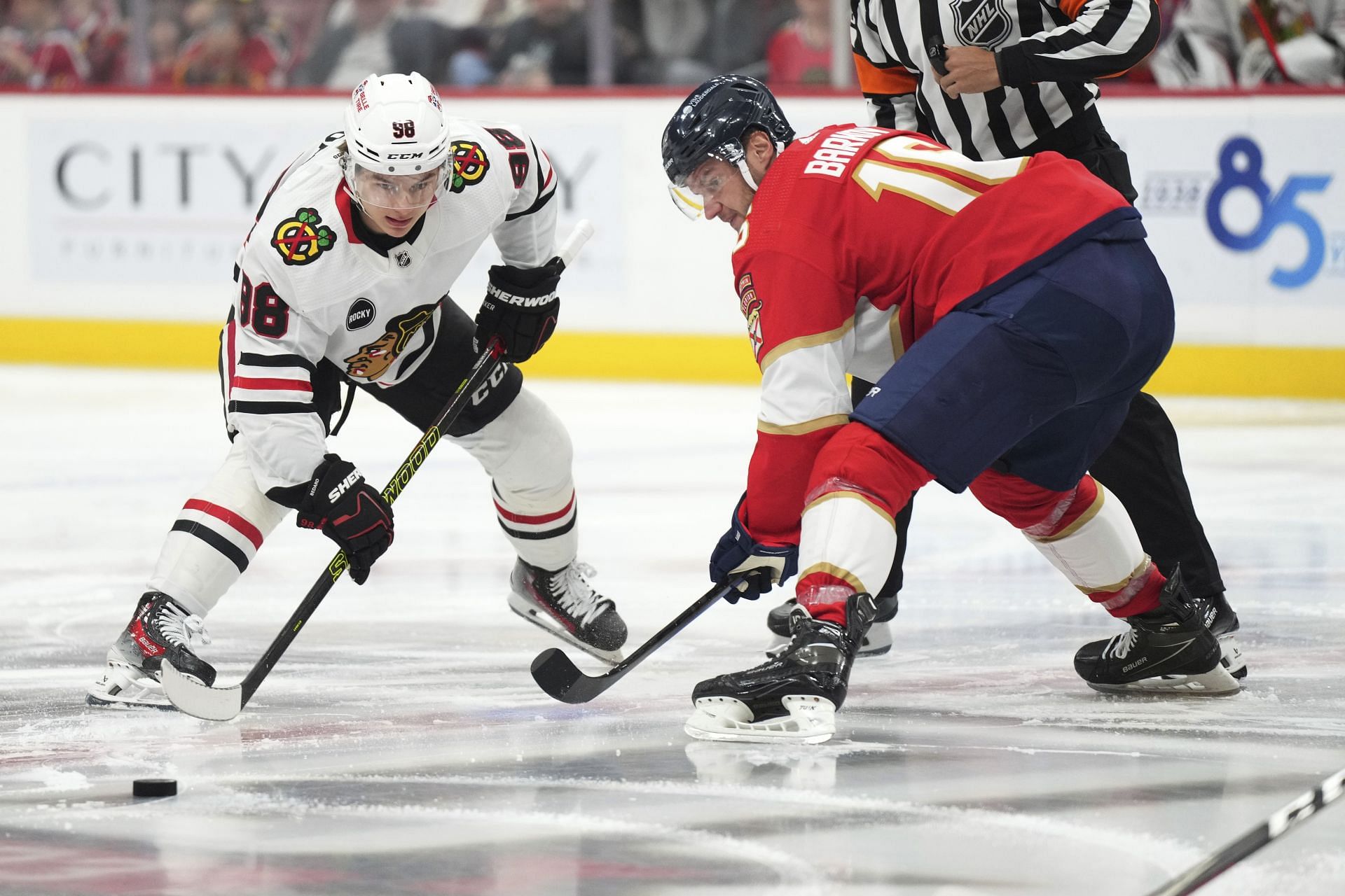 Blackhawks Panthers Hockey