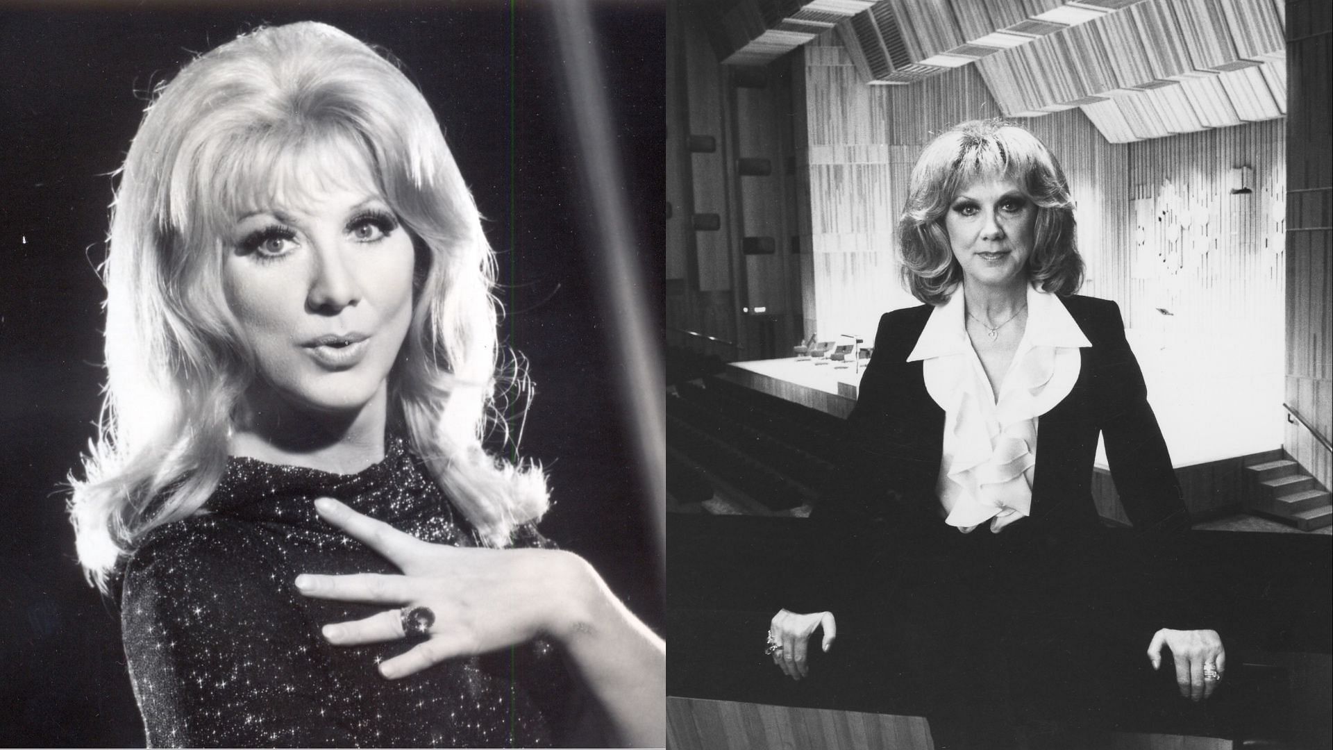 Actress Joan Savage has died at the age of 89. (Images via Twitter/@musichallsoc)