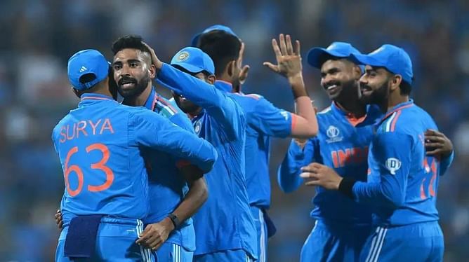 "Their onslaught could become impossible to stop" - Shoaib Akhtar in awe of Team India as they progress to 2023 World Cup semi-finals