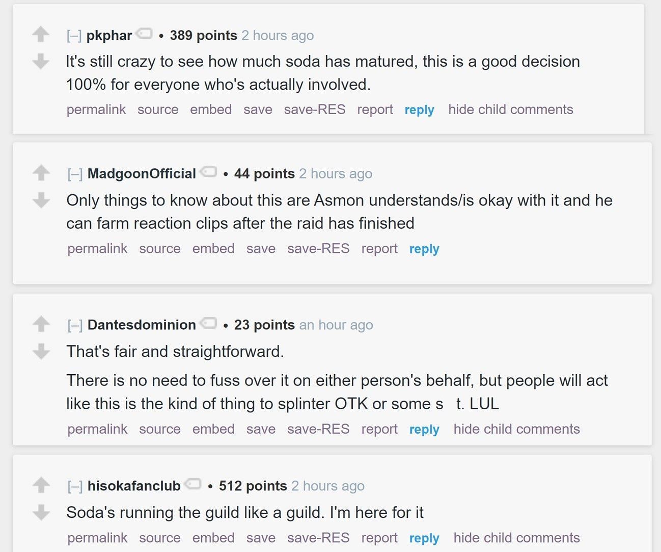 Reddit community reacts to the controversy (Image via r/LivestreamFail)