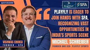 "PlayFly is eager to joins hands with SFA, recognizing vast opportunities in India's sports scene": Michael Schreiber, Founder & CEO, PlayFly Sports