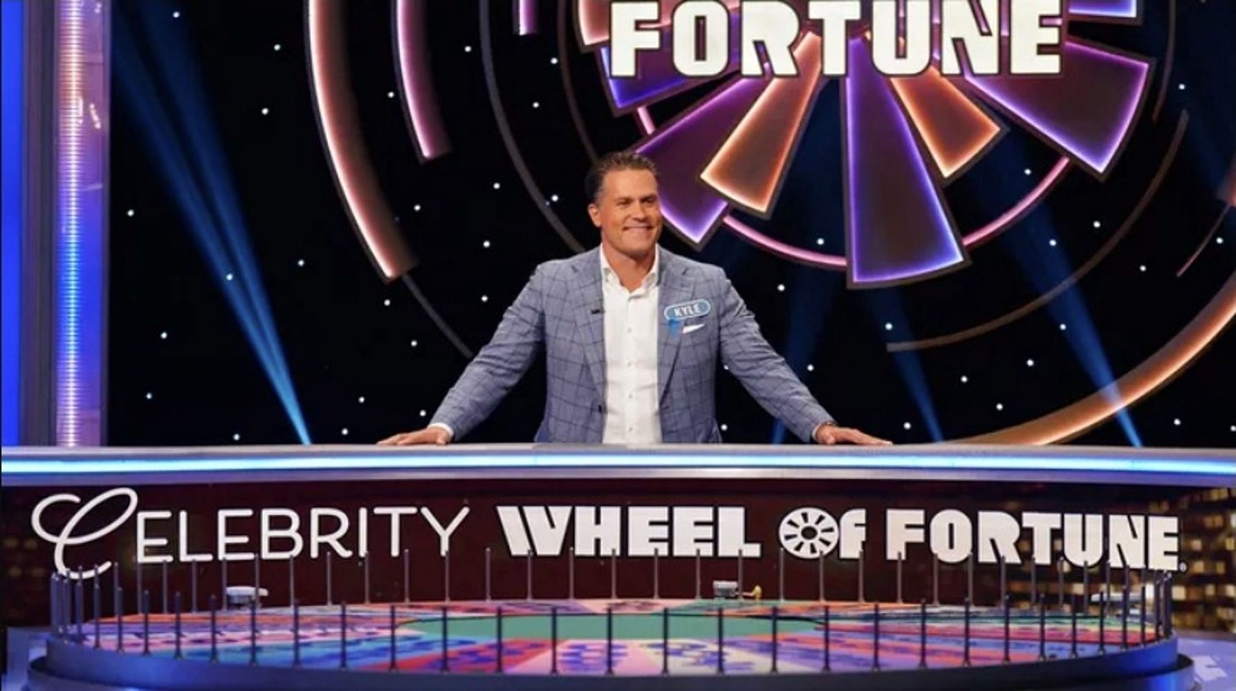 Kyle Brandt on Wheel of Fortune (Image via Fox News)