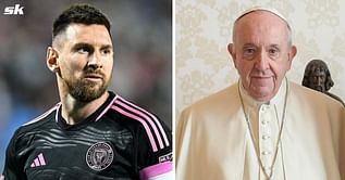 “He is a man of great humanity”- Pope Francis snubs Lionel Messi as he makes surprising choice while naming favourite footballer