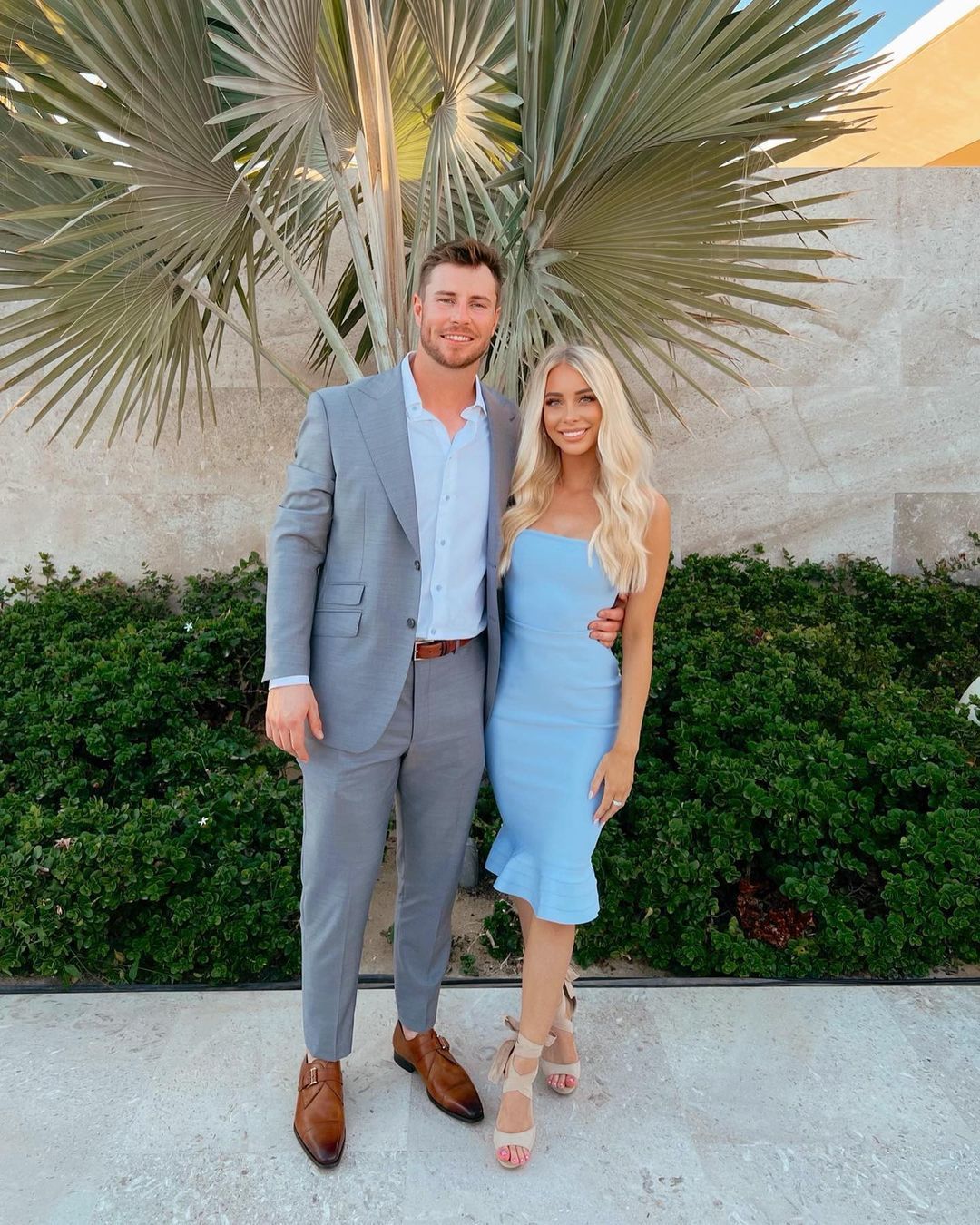 Ryan O&#039;Hearn with his fiancee Hannah Moreland. Source: Ryan O&#039;Hearn&rsquo;s official Instagram handle @brohearn