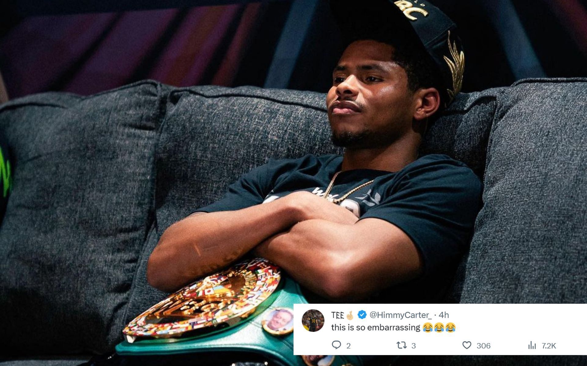 Shakur Stevenson (Image credits @shakurstevenson on Instagram)