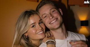 "First of November" - Frenkie de Jong's girlfriend Mikky shares loved-up snap with Barcelona midfielder