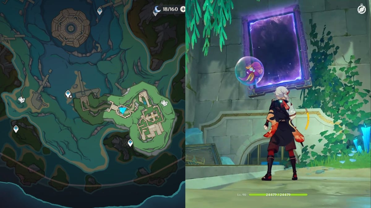 All 6 Looking Glass locations in Genshin Impact