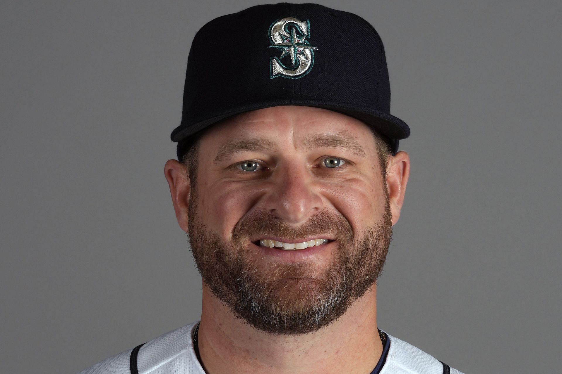 Stephen Vogt coached with the Mariners