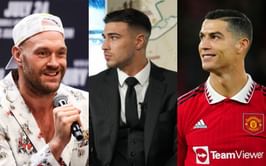 "You ugly bast*rd" - Tyson Fury's hilarious reaction to beating Cristiano Ronaldo and brother Tommy Fury to be voted the world's sexiest sportsman