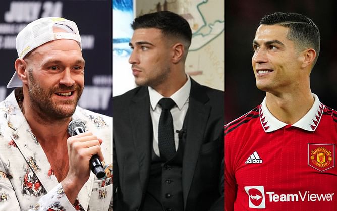 "You ugly bast*rd" - Tyson Fury's hilarious reaction to beating Cristiano Ronaldo and brother Tommy Fury to be voted the world's sexiest sportsman