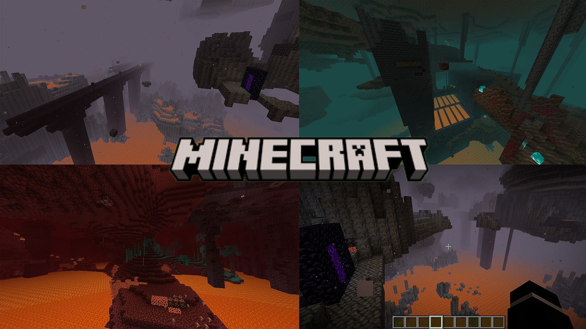 Explore the Nether like never before with these amazing seeds in Minecraft (Image via Mojang) 