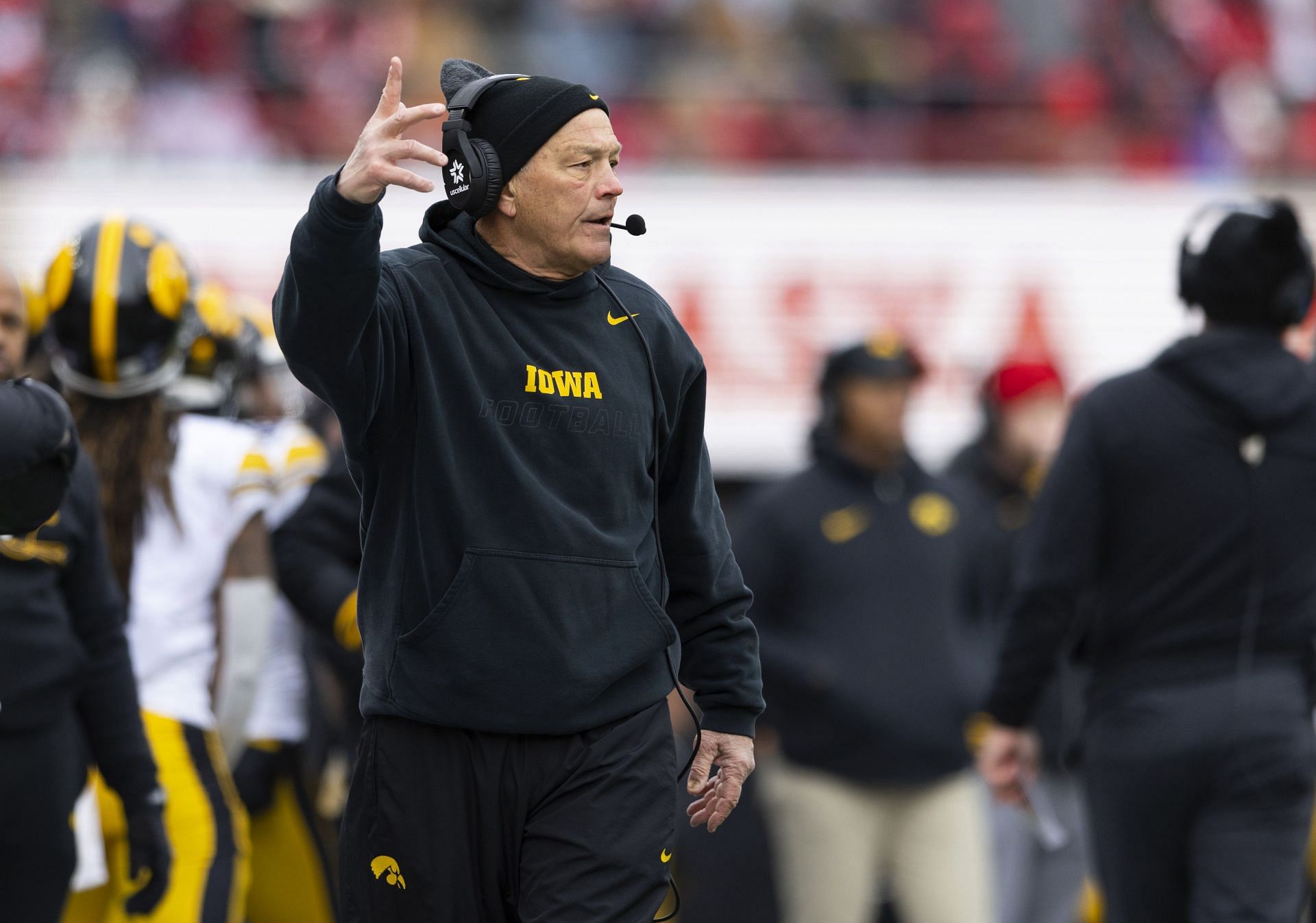 Iowa Head Coach Kirk Ferentz Promises To Upset Michigan In Big Ten ...