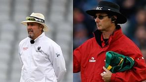 Richard Illingworth and Rod Tucker to officiate IND-NZ World Cup semi-final contest; Richard Kettleborough and Nitin Menon allotted 2nd semi