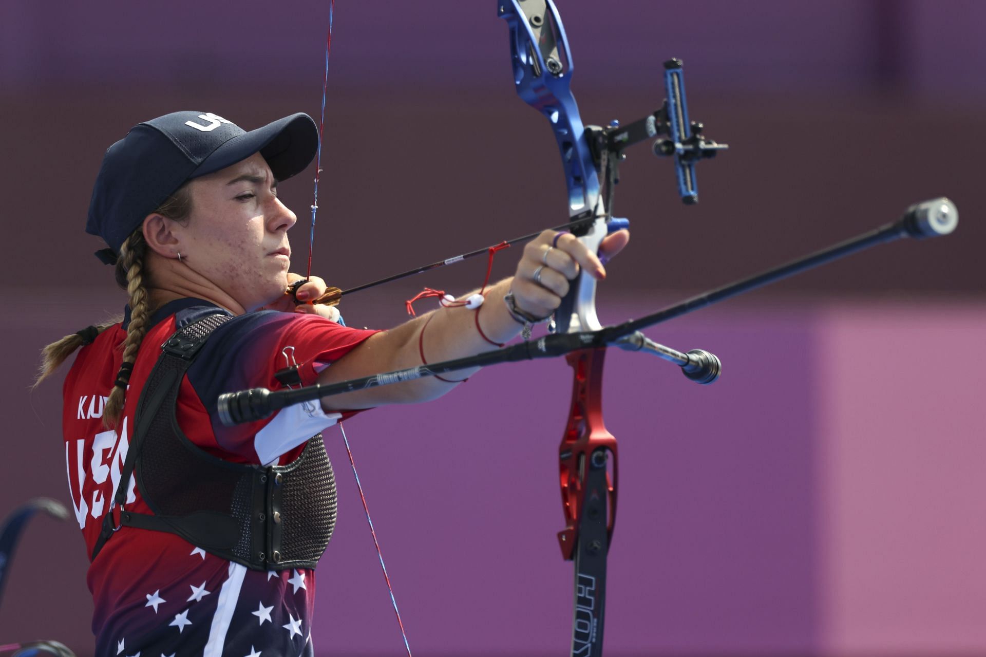 Casey Kaufhold at the Tokyo 2020 Olympic Games in Tokyo, Japan