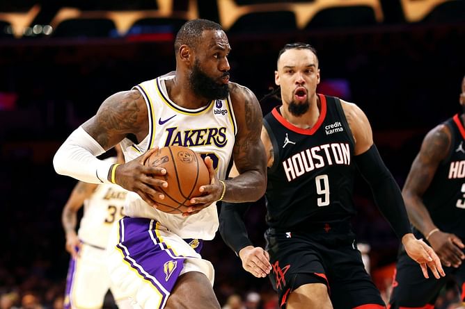 Was LeBron James smoking weed during Rockets-Lakers? Viral tweet debunked