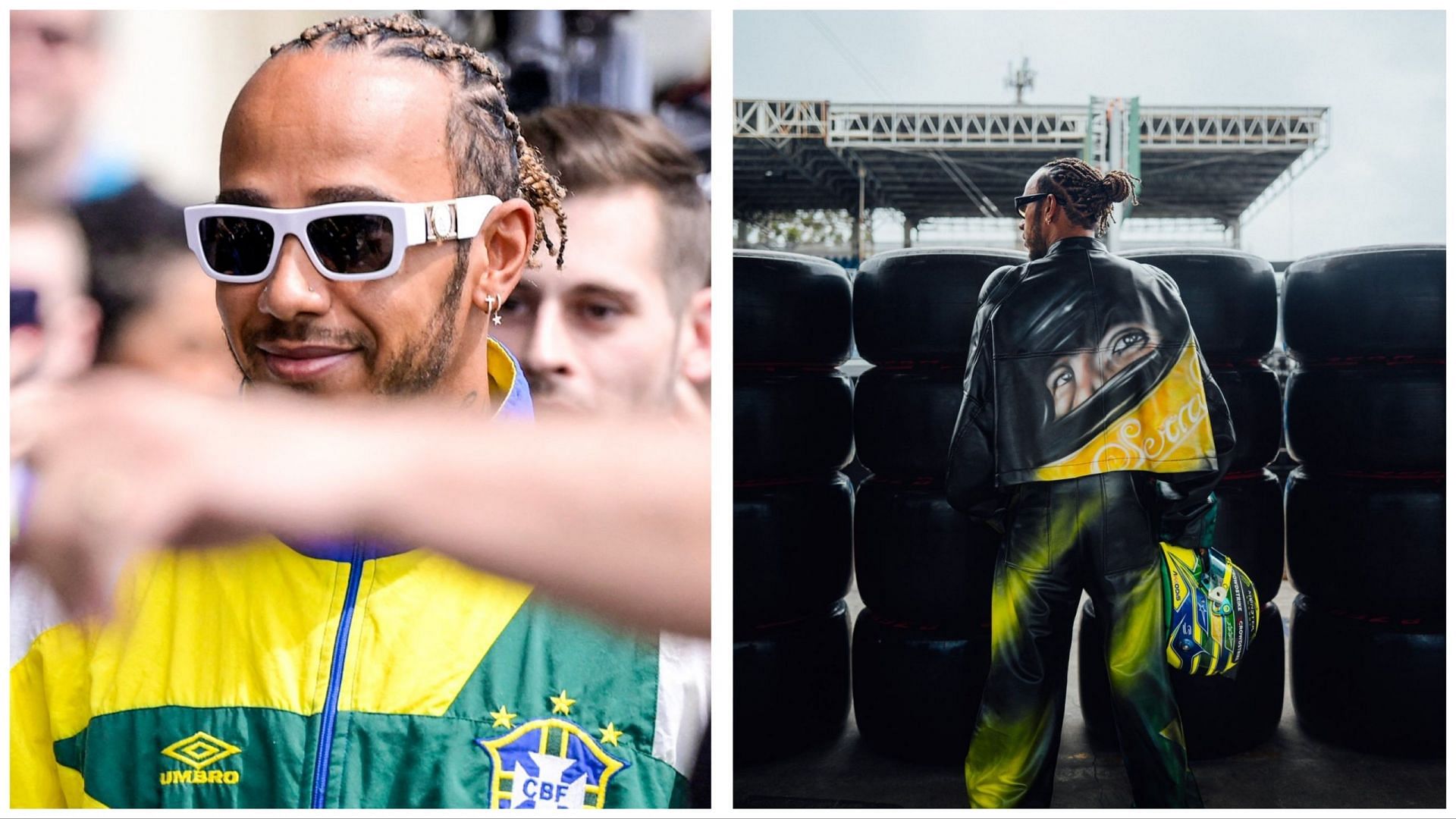 Fans amazed as Lewis Hamilton enters the Paddock in a 90