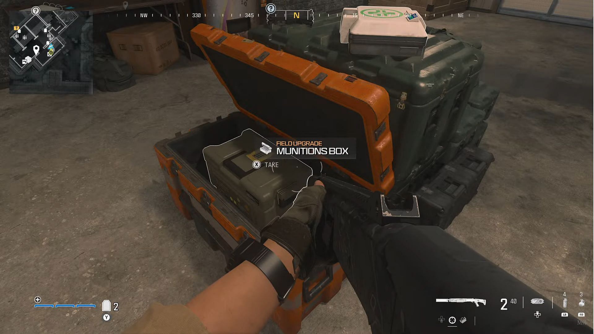 Munitions Box location (Image via Activision)
