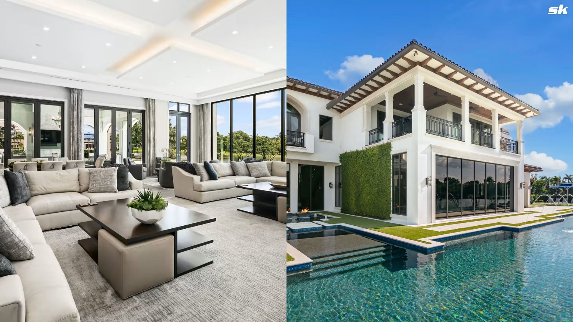 Images of Luis Robert Jr.&#039;s Weston, FL, mansion