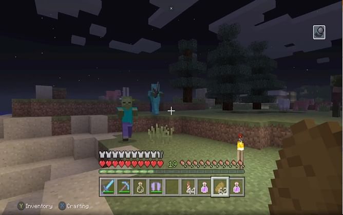 Minecraft player discovers one of the rarest mobs