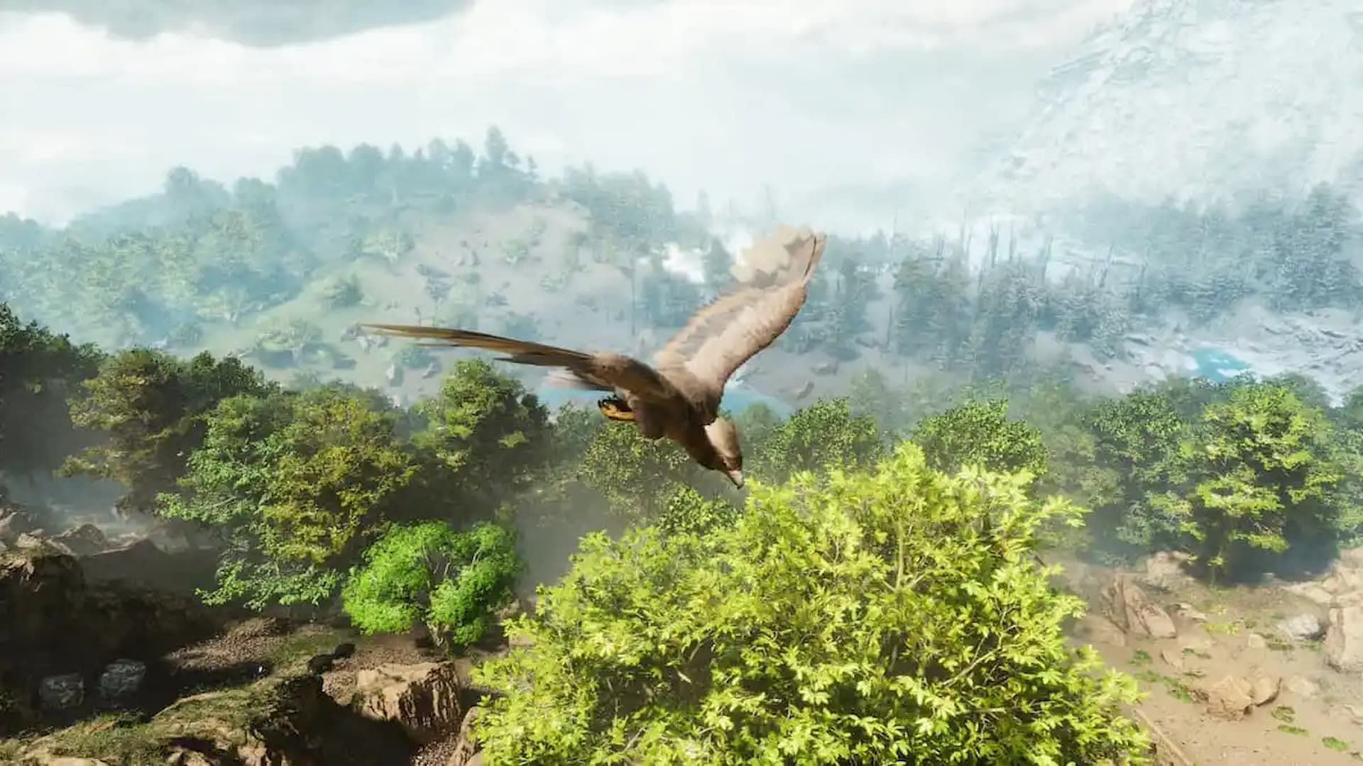 The Argentavis is a huge prehistoric bird in the game (Image via Studio Wildcard)