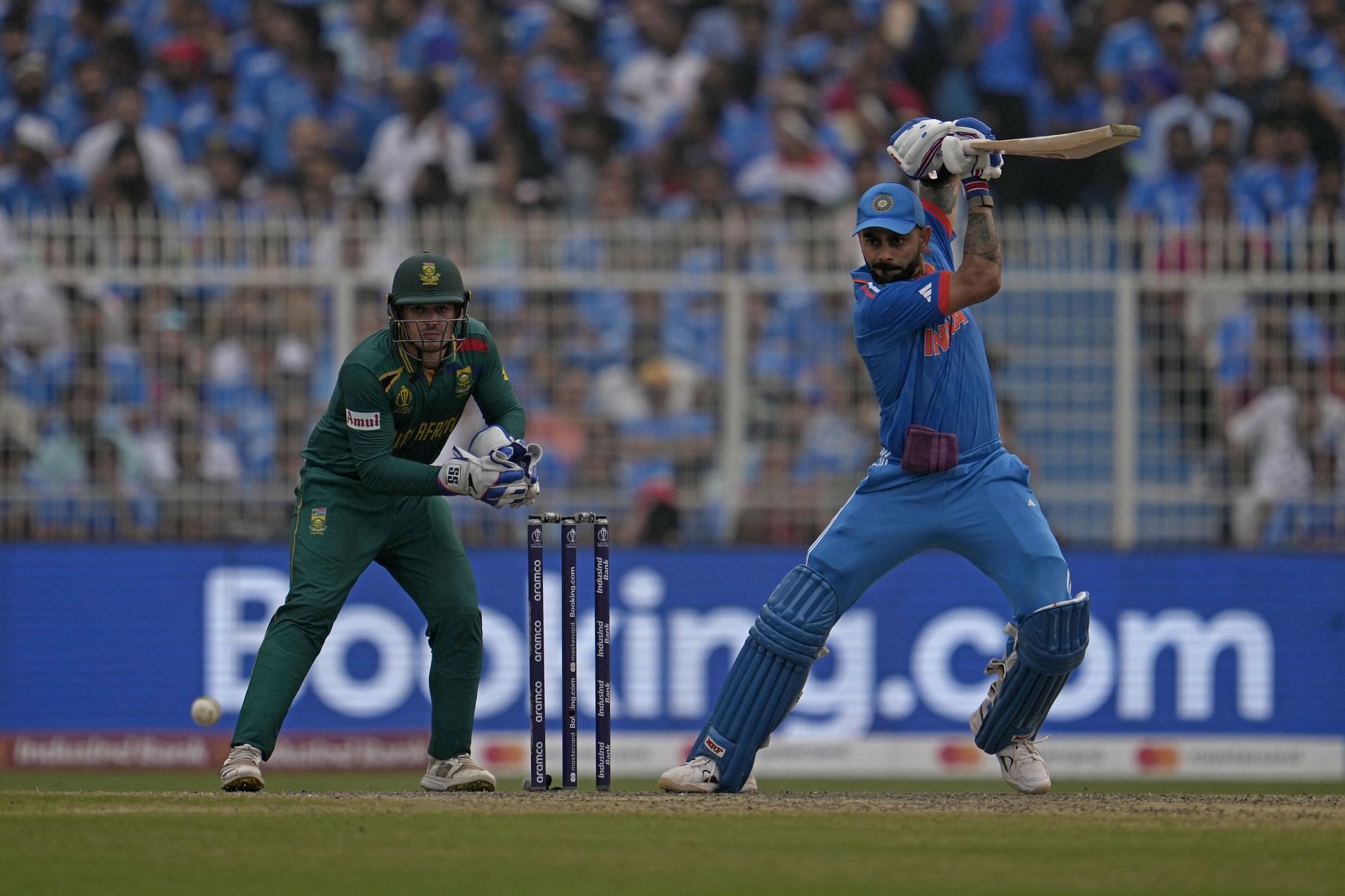 Virat Kohli has been in sublime form in the World Cup. (Pic: AP)