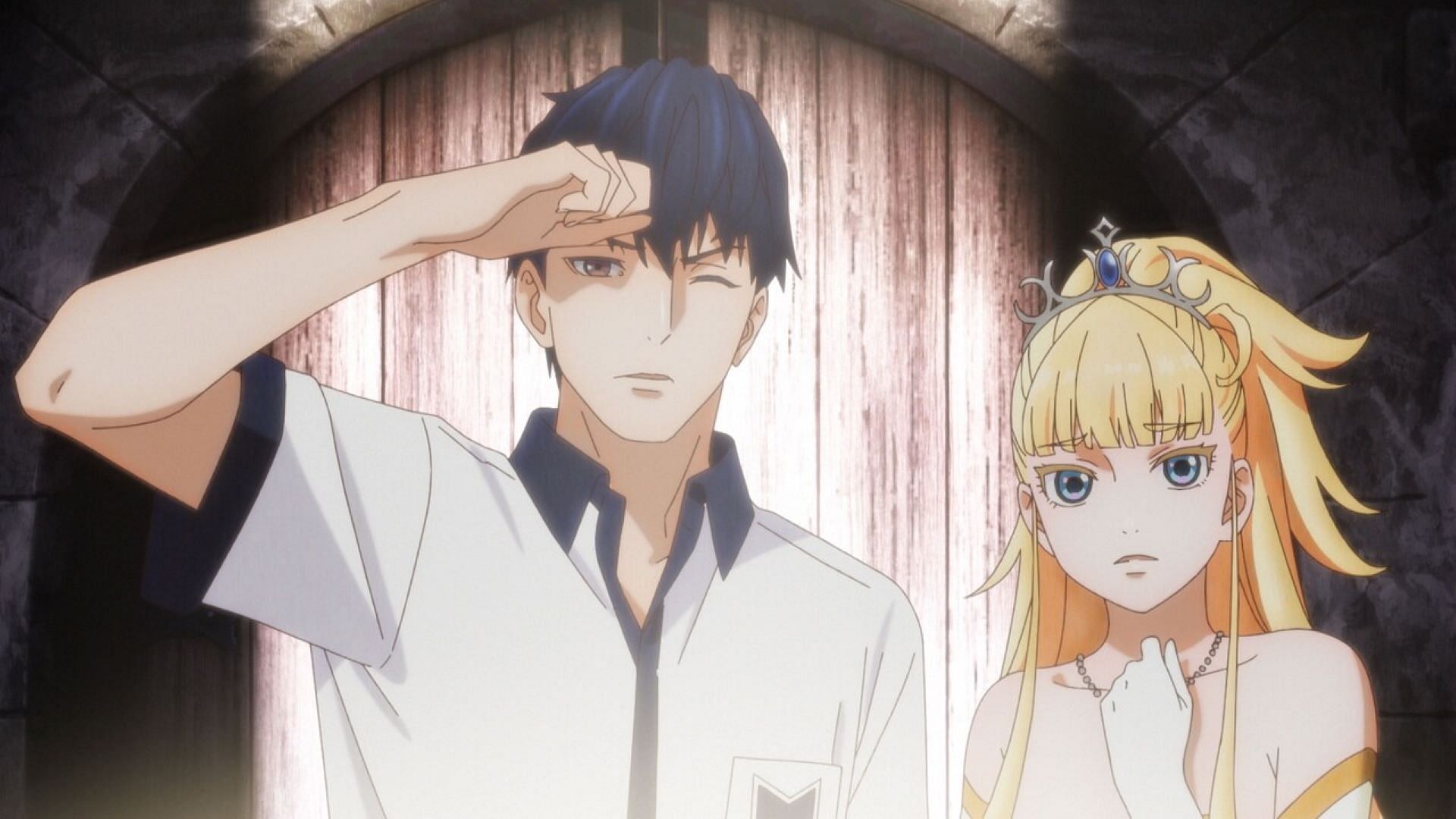 Protagonist Sato and the love of his life, Hime. (Image via Staple Entertainment)