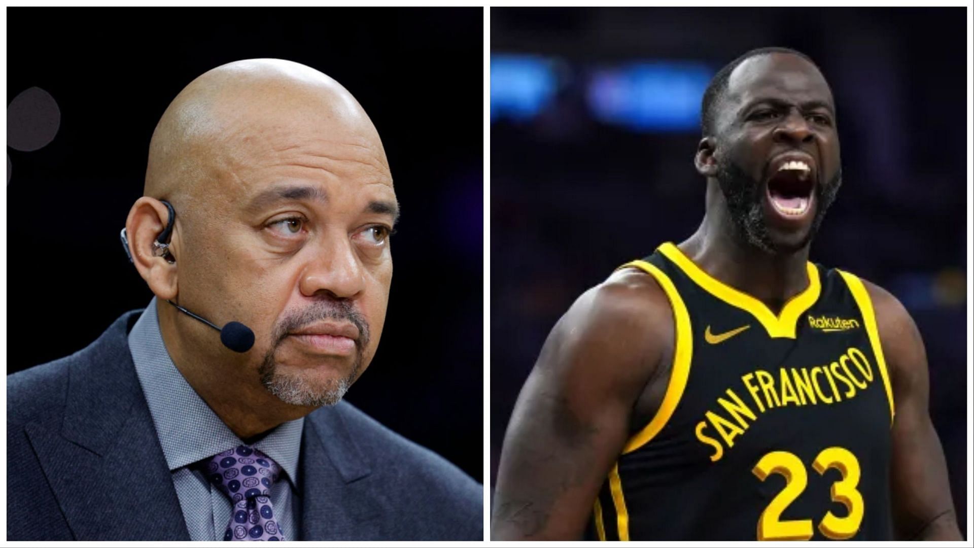 Draymond Green chokeholding Rudy Gobert might get a short term suspension as predicted by Michael Wilbon
