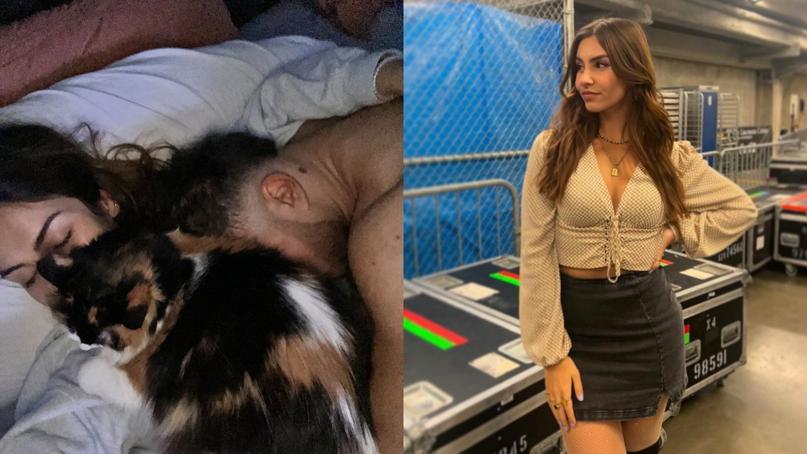 Alicia Atout was revealed to be the one MJF is currently dating