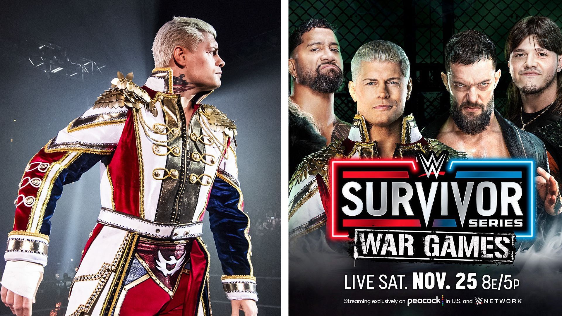 Cody Rhodes will make history at WWE Survivor Series WarGames