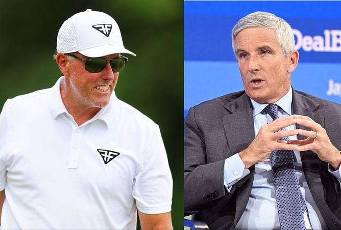“Both scenarios are better for the fans” - Phil Mickelson lauds the PGA Tour-PIF deal while blasting Jay Monahan