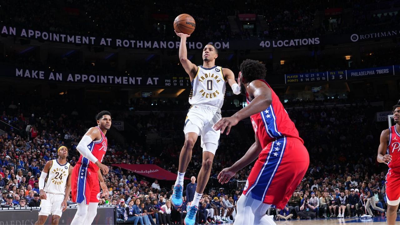 Tyrese Haliburton had another superb game against the Philadelphia 76ers.