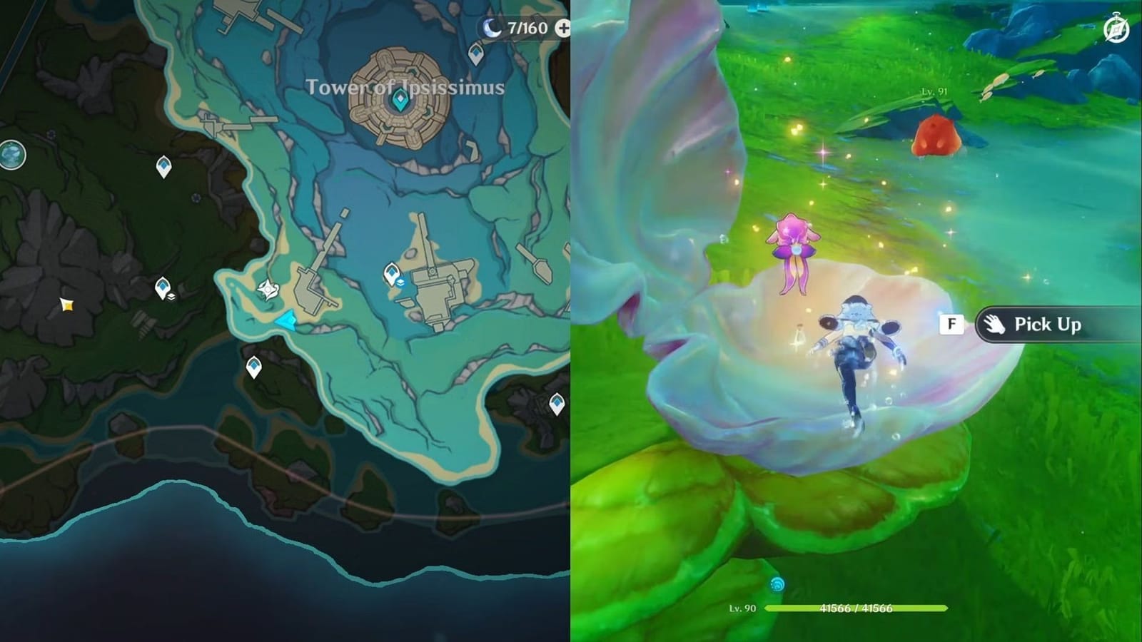 Genshin Impact Parker's Hopes map location, puzzle guide, and chest