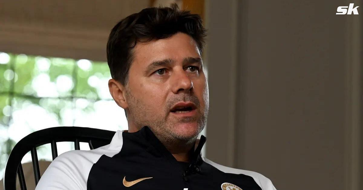 Mauricio Pochettino reacts to Chelsea star Raheem Sterling