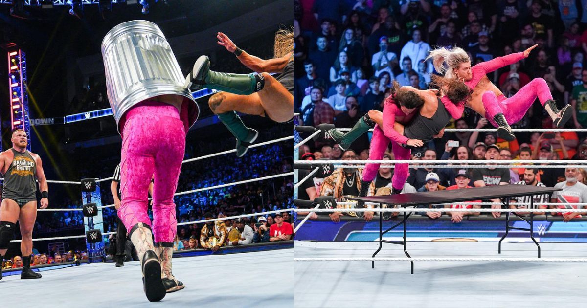 Pretty Deadly and The Brawling Brutes faced each other on Smackdown.