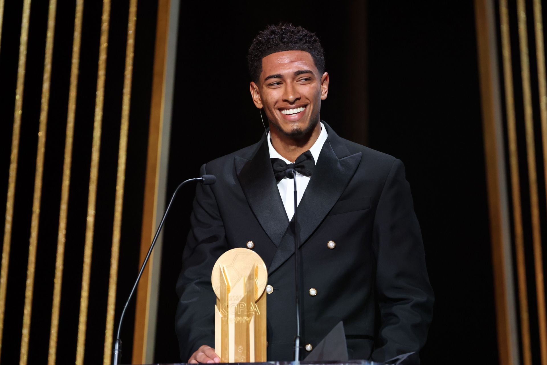 Jude Bellingham at 67th Ballon d&#039;Or Gala (via Getty Images)