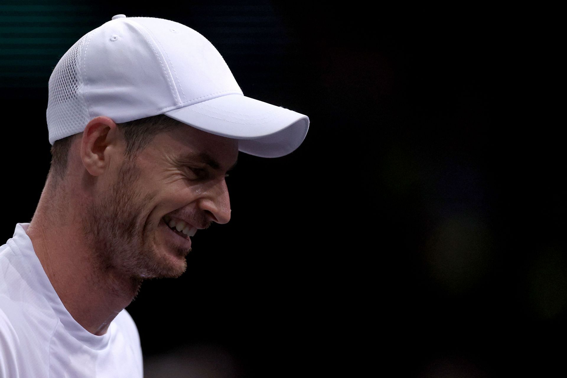 Andy Murray at the Rolex Paris Masters