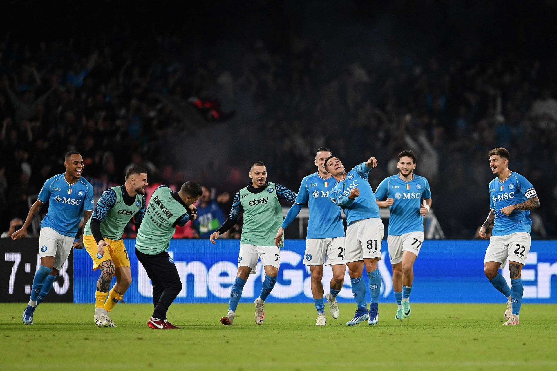 SSC Napoli v AC Milan - Serie A TIM