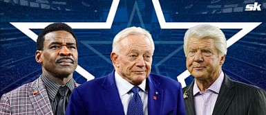 Cowboys great Michael Irvin 'elated' with Jimmy Johnson's induction into Ring of Honor