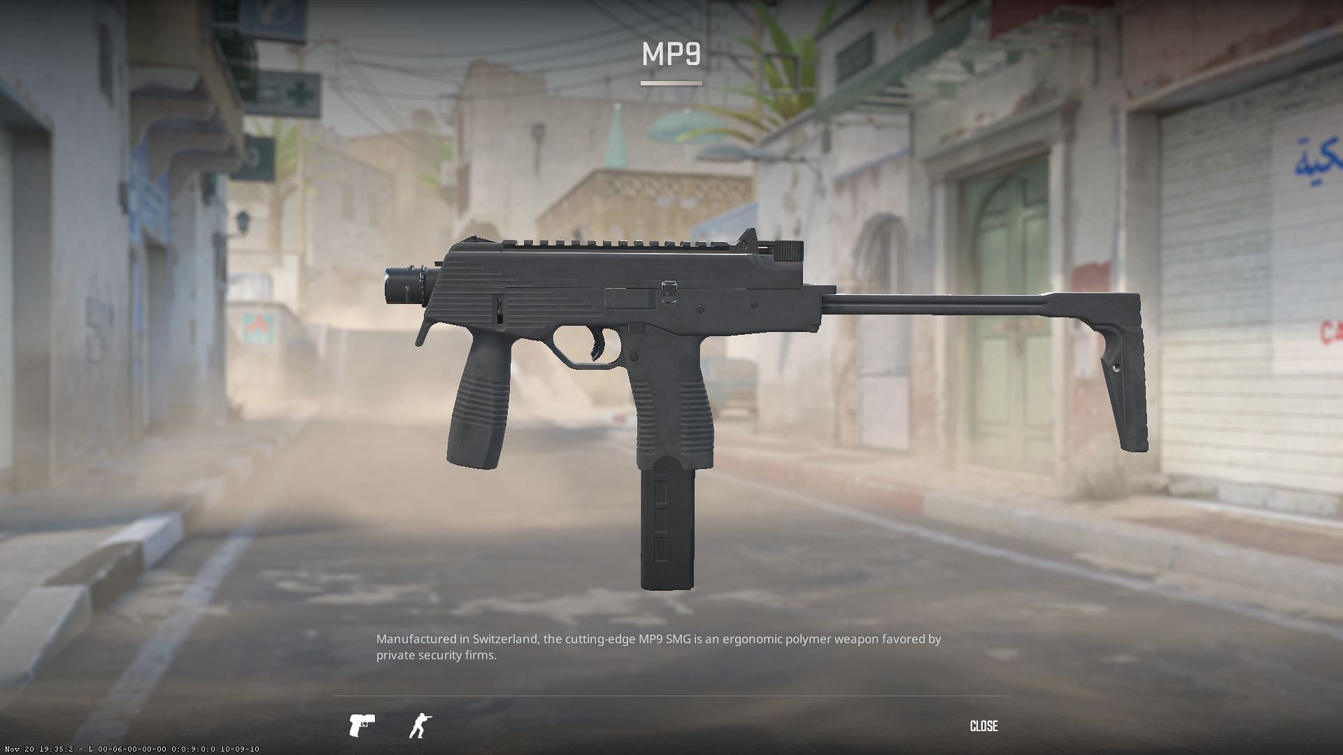 MP9 in CS2 (Image via Valve)