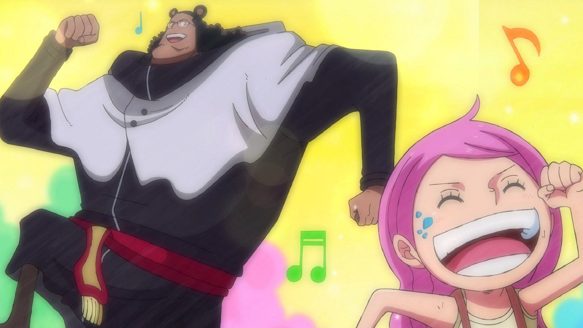 Kuma and Bonney (Image via Shueisha/Colored by Amanomoon)