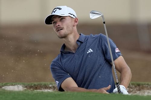 Nicolai Hojgaard at the DP World Tour Championship 2023 (Image via Getty)