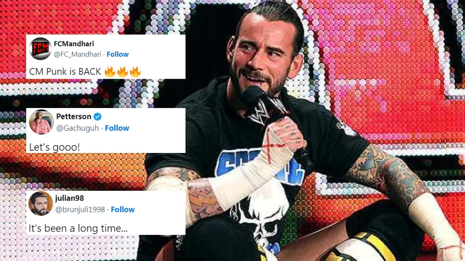 CM Punk is a former WWE Champion