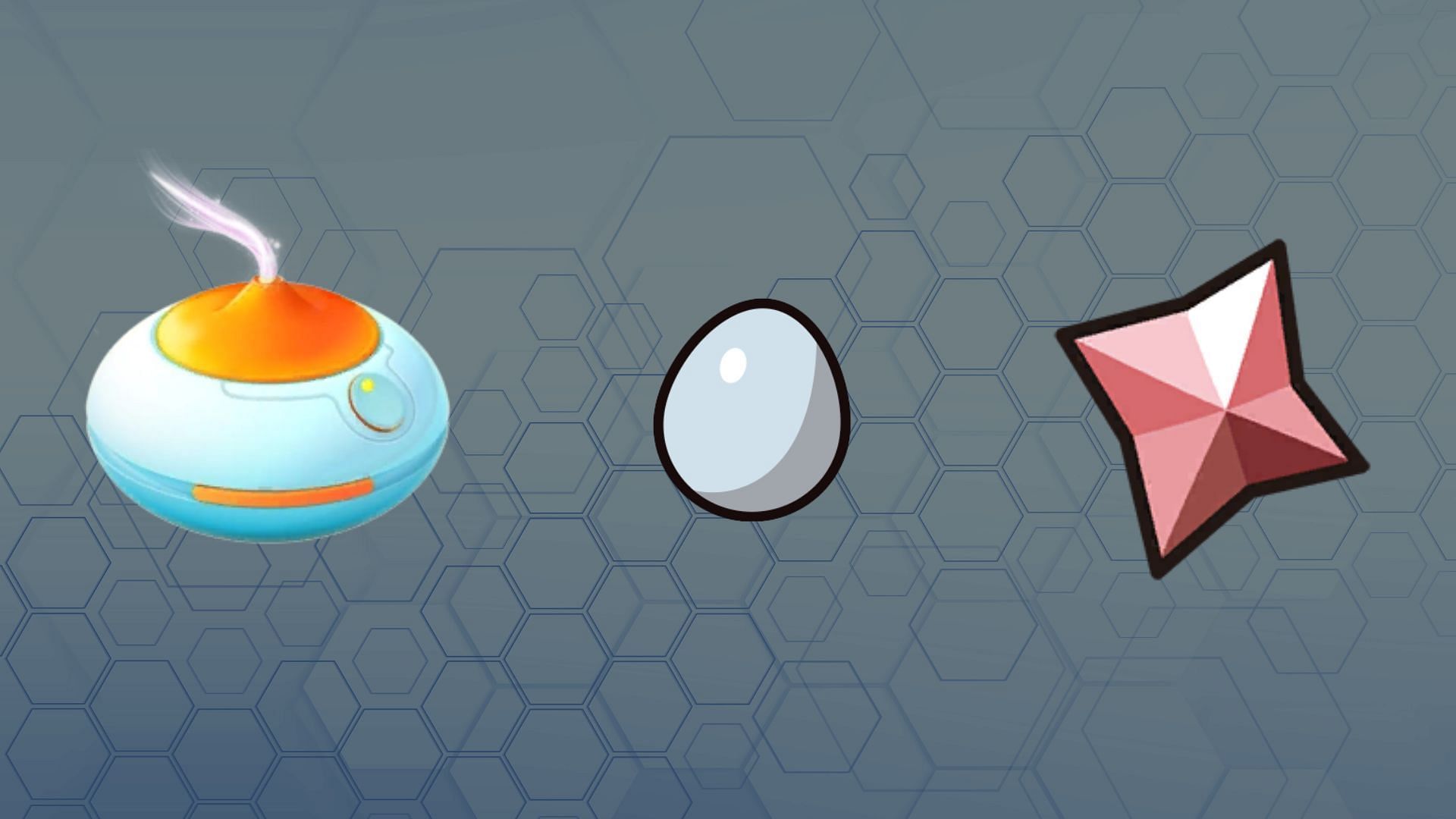 Incense, Lucky Egg, and Star Piece (Image via Sportskeeda/The Pokemon Company)