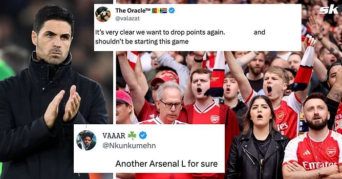 "Very clear we want to drop points”, “Let us all gather and pray” - Arsenal fans expect to drop points against Newcastle due to 2 players in line-up