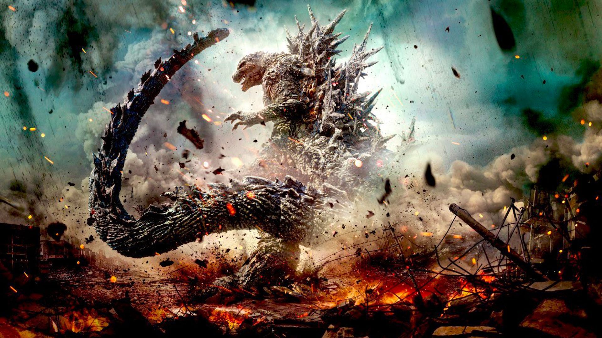 Colossal titans Godzilla earth, Godzilla