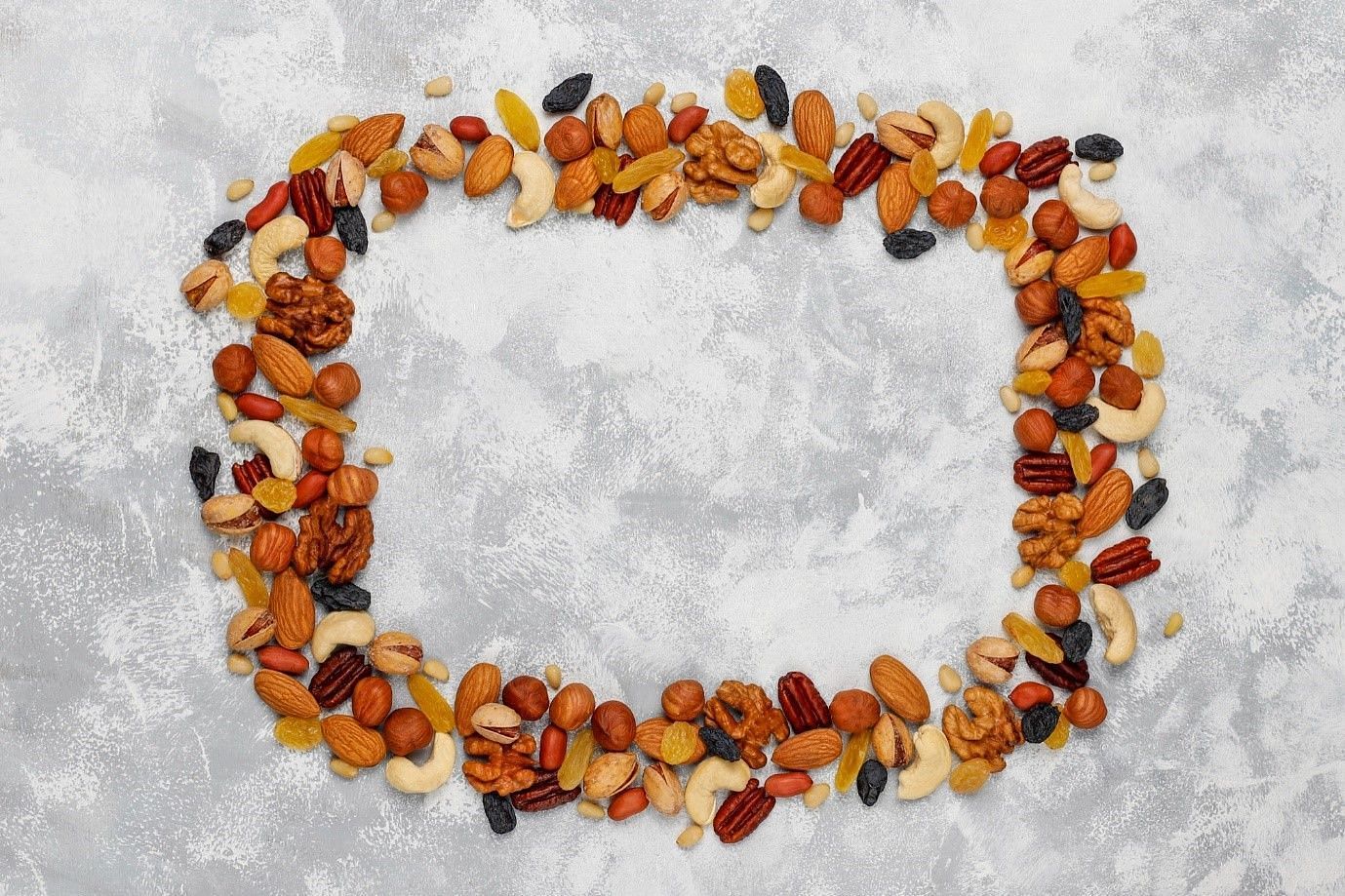 Dry fruits are rich in vitamins, minerals and many more nutrients. (image by Azerbaijan_stockers on freepik)