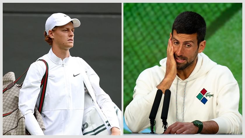 This is why Novak Djokovic will never be GOAT"; "Complete a**": Fans  furious as Serb celebrates Jannik Sinner's unforced error during Davis Cup  SF